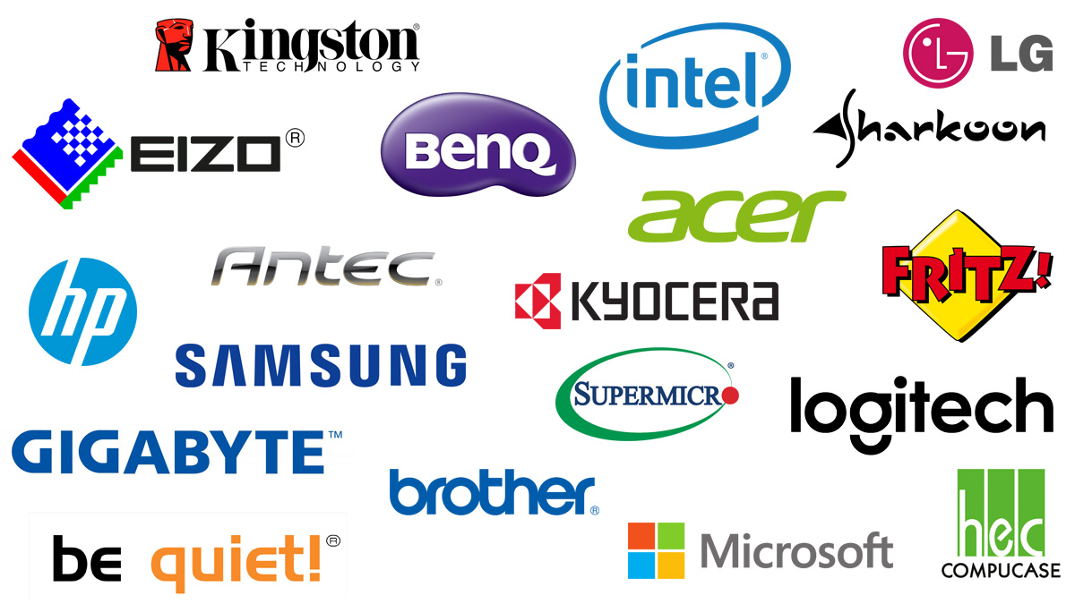 IT-Systeme Komponenten Logos IT-Systeme Komponenten Logos