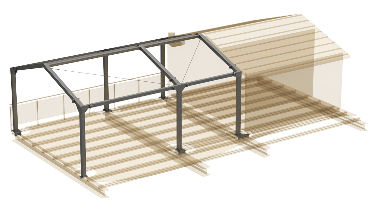 Konstruktion Stahlbau Halle Baumann GmbH